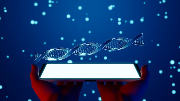 DNA-Repräsentationskonzept