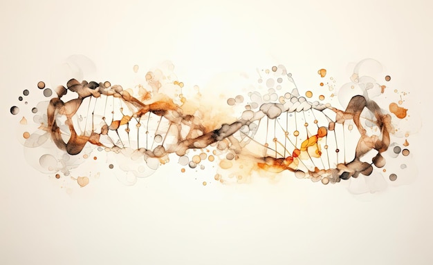 DNA-Vektorbildhintergrund