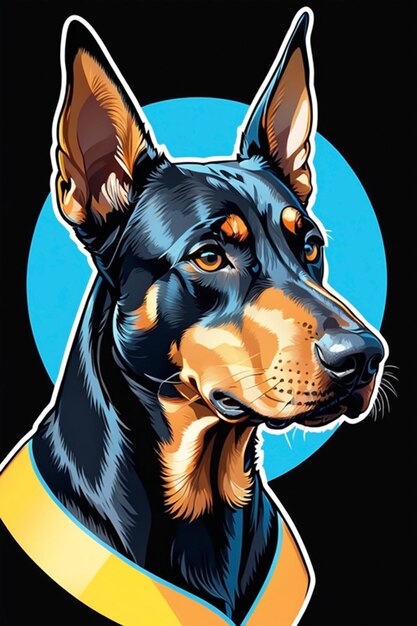 El Doberman es un perro de gracia, fuerza y lealtad.