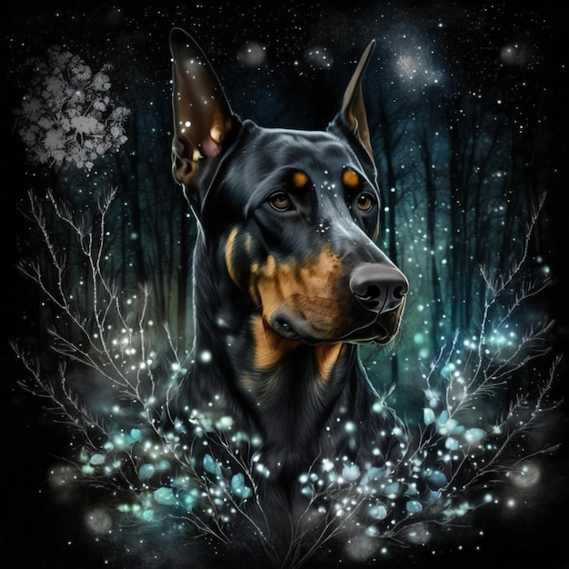 Foto dobermannkunst