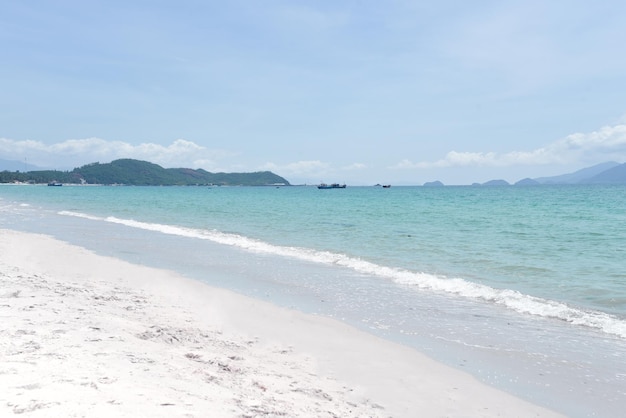 Doc Let Strand von Vietnam mit weißem Sand