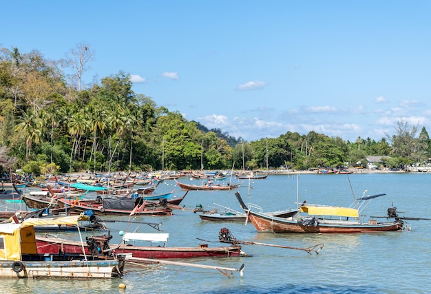 Doca dos Pescadores Trang Tailândia