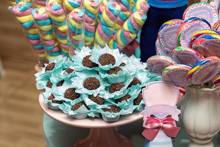 Foto doce brasileiro caseiro brigadeiro