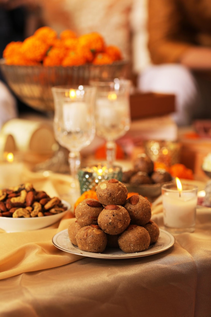 Foto doce tradicional indiano