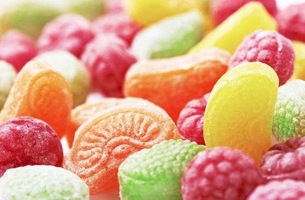 doces coloridos