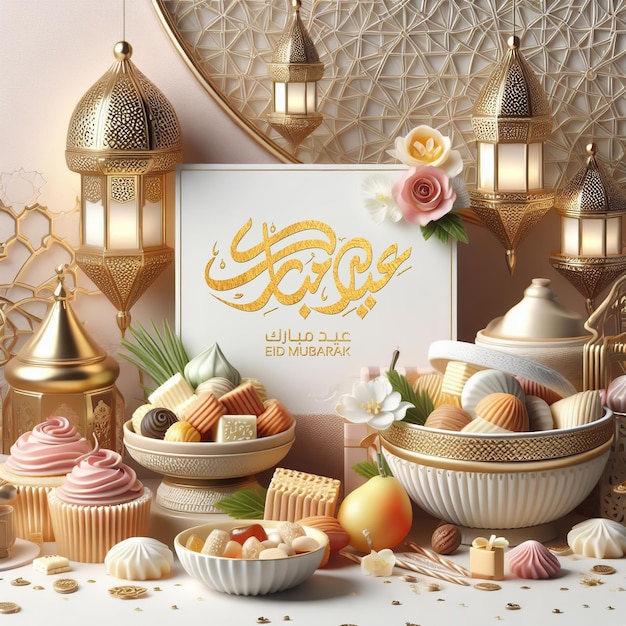 Doces do eid al fitr