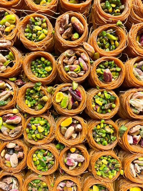 Doces orientais fecham Baklava com pistache