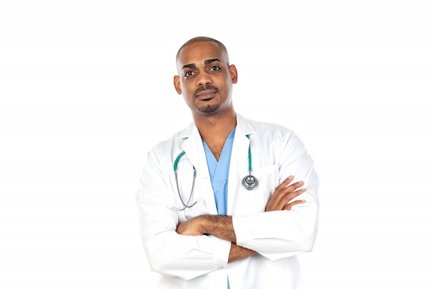 Doctor africano aislado