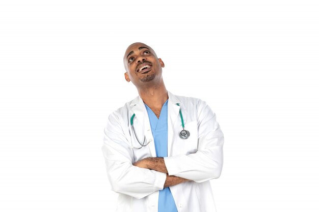 Doctor africano aislado