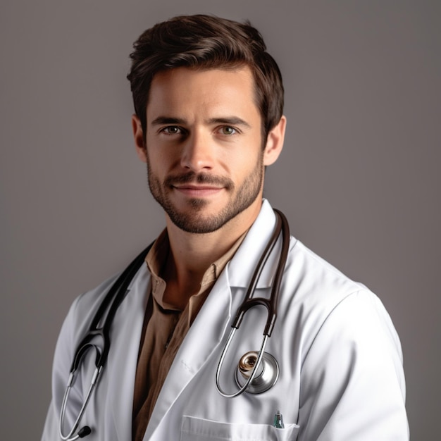 Doctor con el estetoscopio