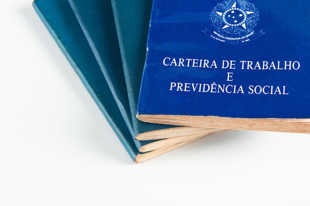 Documentação brasileira do trabalho e previdência social Carteira de Trabalho e Previdência Social