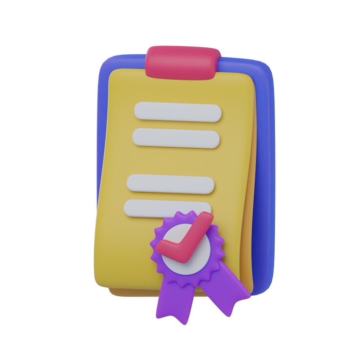 Foto documento de verificação do relatório de auditoria 3d