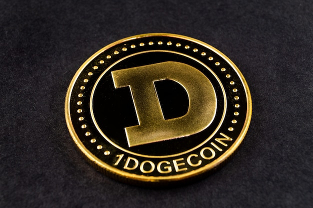 Dogecoin DOGE Kryptowährung Zahlungsmittel im Finanzsektor