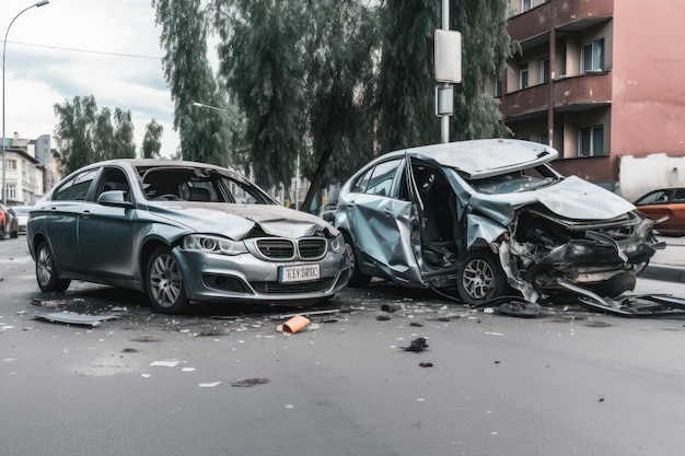 Dois carros que têm a palavra bmw neles