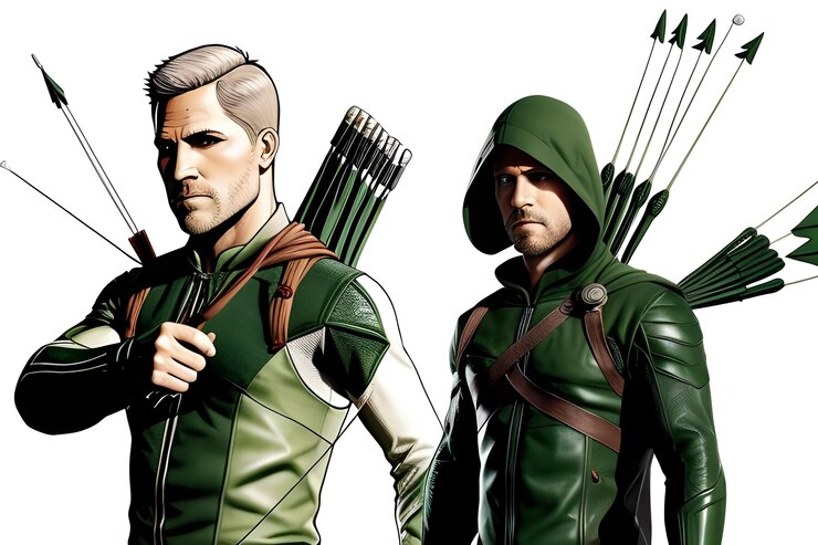 Foto dois homens de uniformes verdes e pretos estão um ao lado do outro.