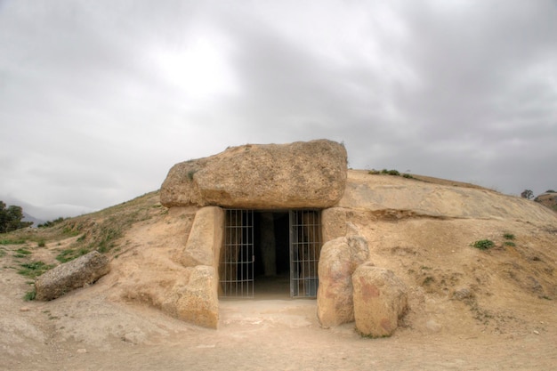 Dolmen de mega en antequera malaga