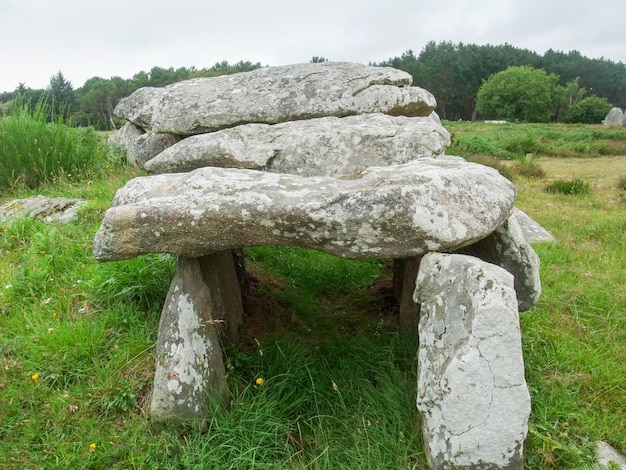 Foto dolmen na bretanha