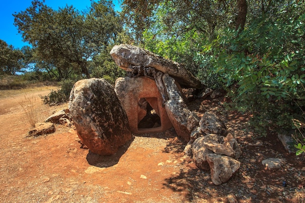 dolmen pré-histórico perto de Montefrio, Granada