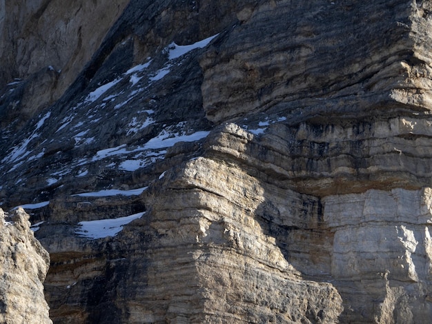 Dolomiten Schneepanorama Gadertal Armentara