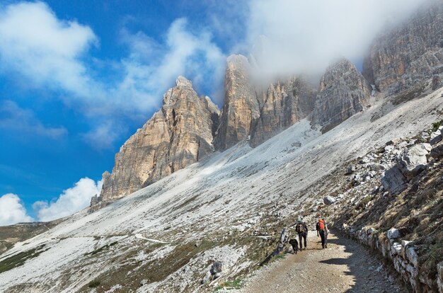 Dolomiten Tre Cime di Lavaredo Italien