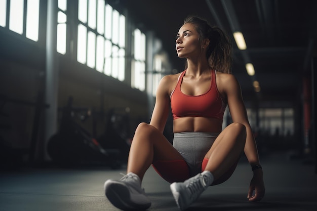 Foto el dolor y la perseverancia un vistazo al mundo de un atleta lesionado