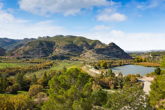 Domeno-Stausee in Valencia von Spanien