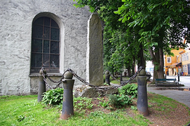 Domkirken Bergen Cathedral na cidade de Bergen, Noruega