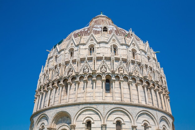Domplatz (Piazza del Duomo), Pisa-Stadt im Stadtzentrum gelegenes Skyline-Stadtbild von Italien. Berühmte Reiseattraktion