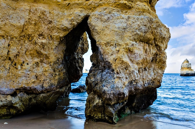 Don Camilo Strand in Lagos, Algarve, Portugal.