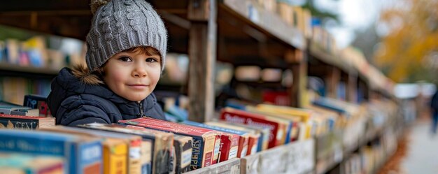 Foto donar libros a una biblioteca local