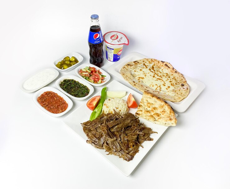 Doner de Carne, Arroz y Ración de Pan