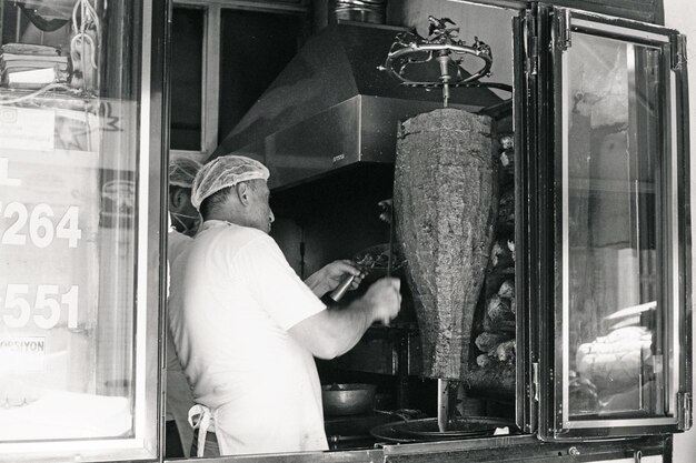 Foto doner kebab em bursa