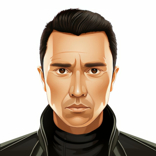 Foto donnie yen brincalhão um personagem de desenho animado clipart adventure