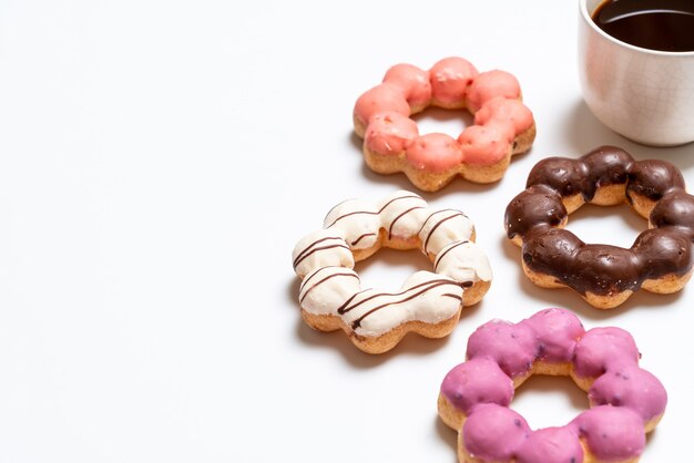 Donut con chispitas de colores