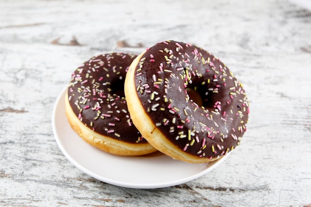 Donut de chocolate