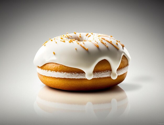 Donut-Food-Fotografie-Illustration, erstellt mit Generative A