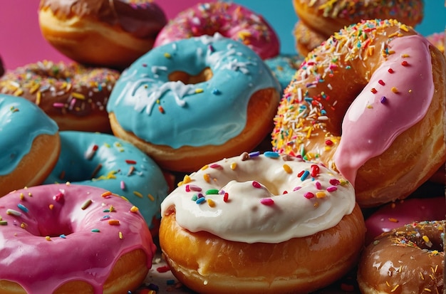 Donut con helado