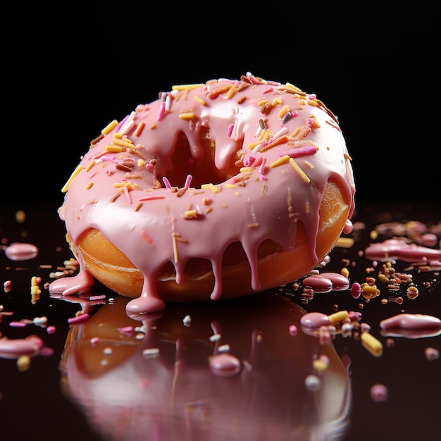 Donut-Hintergrundbild