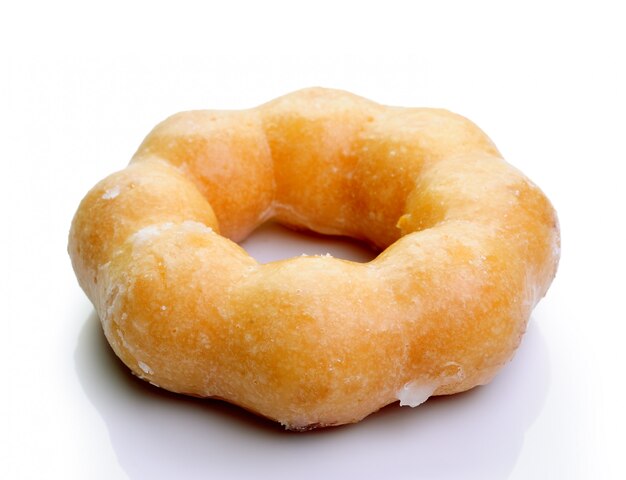 Donut isolado em um fundo branco