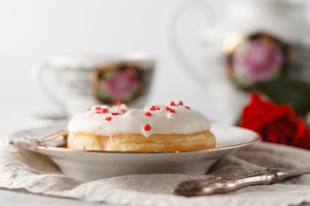 Donut zum Frühstück