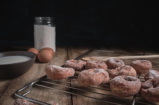 Donuts caseros deliciosos