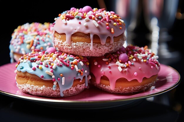 donuts doces e salgados comida deliciosa