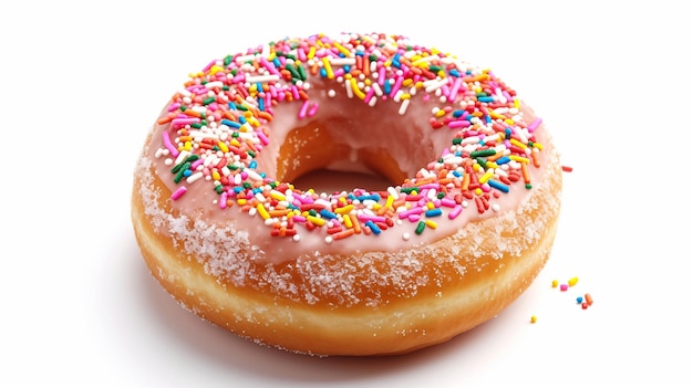 Donuts mit bunten Sprinkles