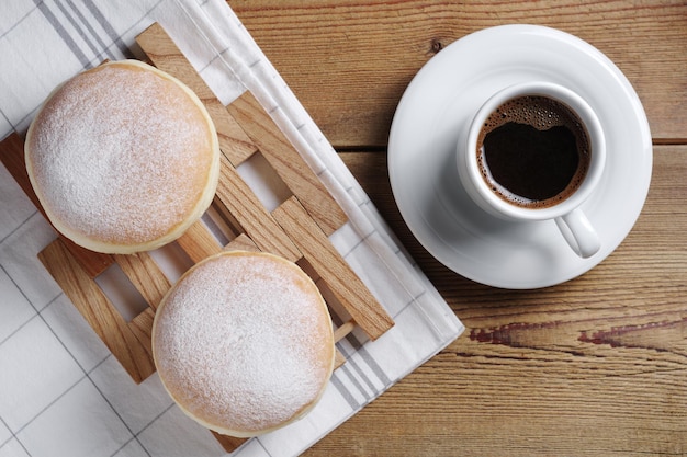 Donuts und Kaffee