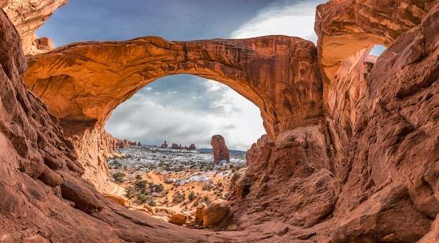 Doppelbogen im Arches National Park in Utah