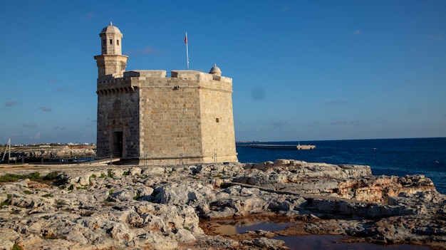 Dorf Ciutadella auf der Insel Menorca Touristenziel