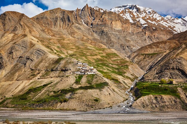 Dorf im Himalaya