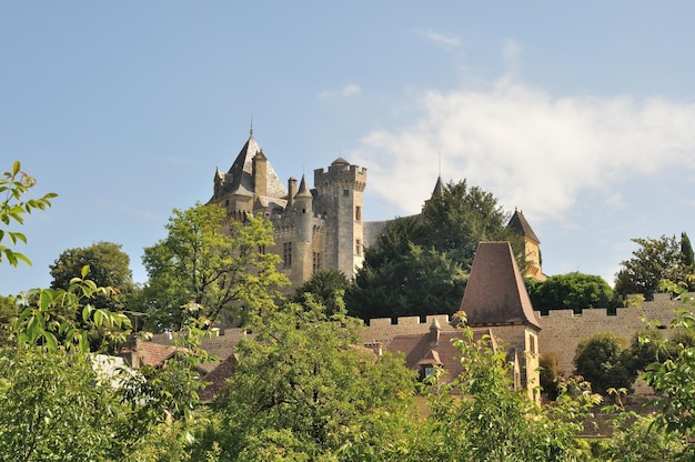 Dorf Montfort im Périgord