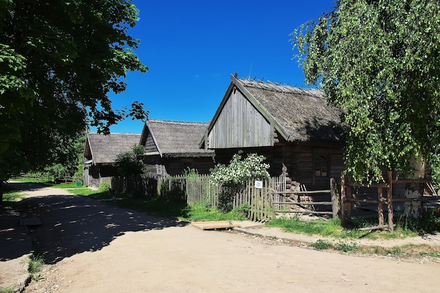 Dorf Ozertso im Land Weißrussland