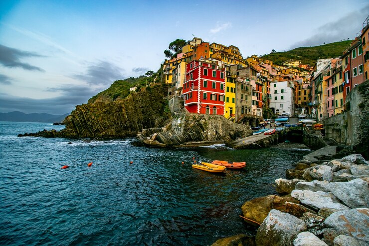 Dorf Riomagiore in Cinque Terre